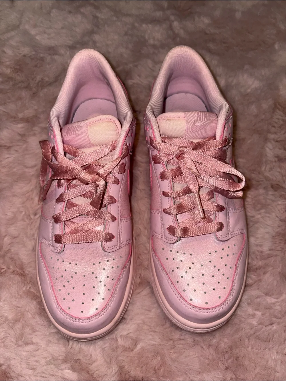 Nike Women's Pastel Pink Low-Top Sneakers